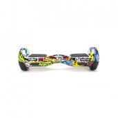 Hoverboard Freewheel Complete Lite Graffiti, Roti 6.5 inchi, Autonomie 8-12 KM, Viteza 12 KM/H, Putere Motoare 2x200W, Bluetooth, Lumini LED, Boxe 3W, Galben